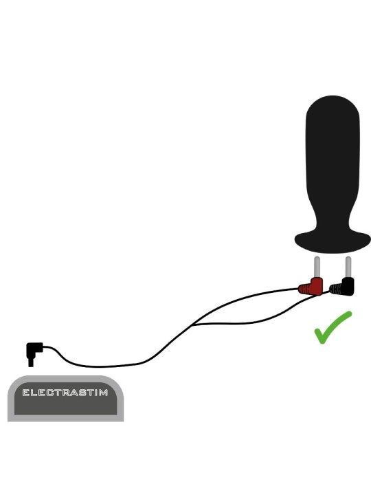 ELECTRASTIM CABLES DE ESTIMULACION 90 GRADOS