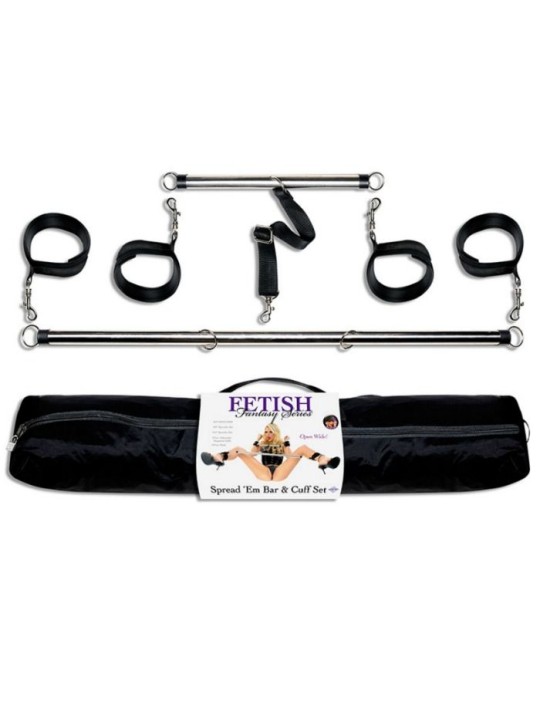 FETISH FANTASY SERIES SET RESTRICCION BARRAS Y ESPOSAS FETISH