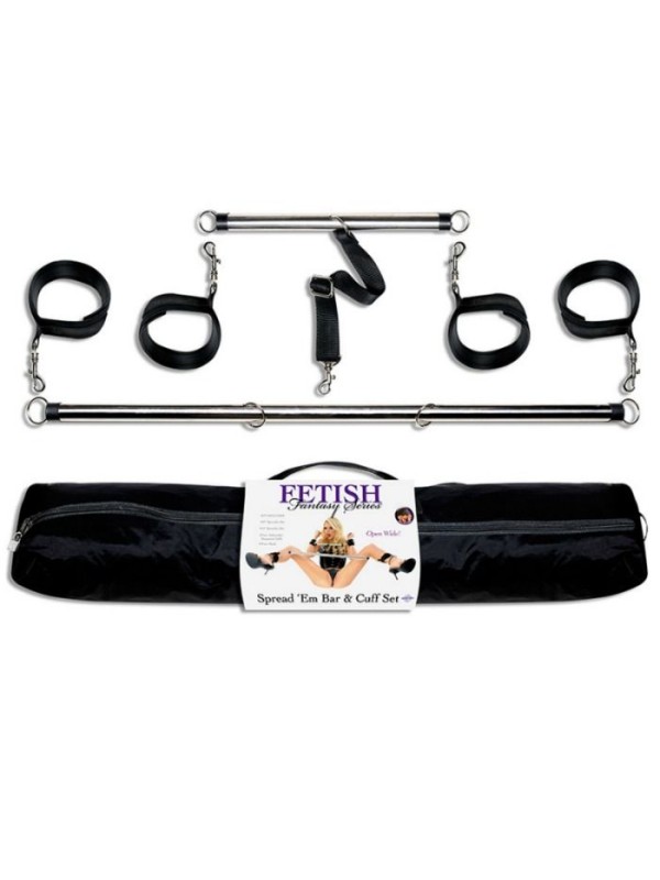 FETISH FANTASY SERIES SET RESTRICCION BARRAS Y ESPOSAS FETISH