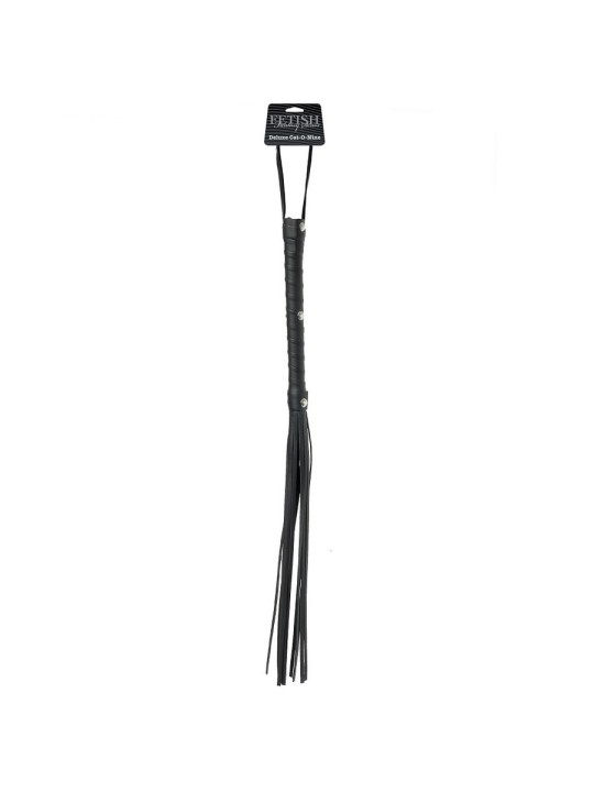 FETISH FANTASY LIMITED EDITION LATIGO AZOTADOR PIEL NEGRO