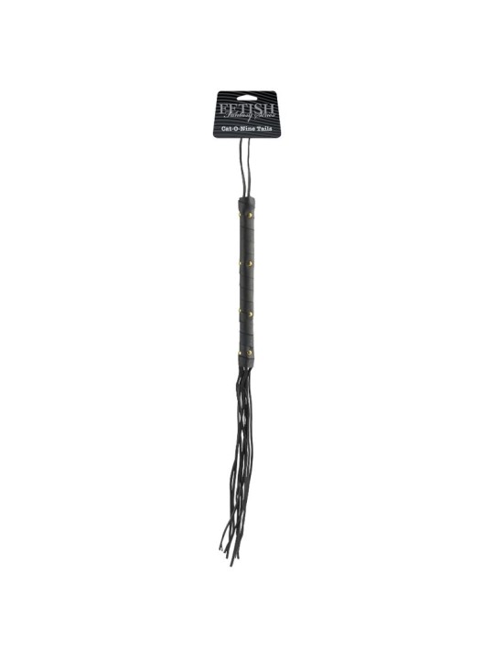 FETISH FANTASY LIMITED EDITION LATIGO AZOTADOR PIEL NEGRO