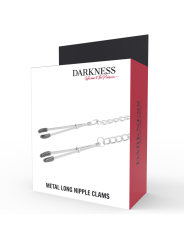 DARKNESS PINZAS AJUSTABLES PARA PEZONES METAL