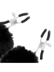 DARKNESS PINZAS PARA PEZONES CON POMPONES 1