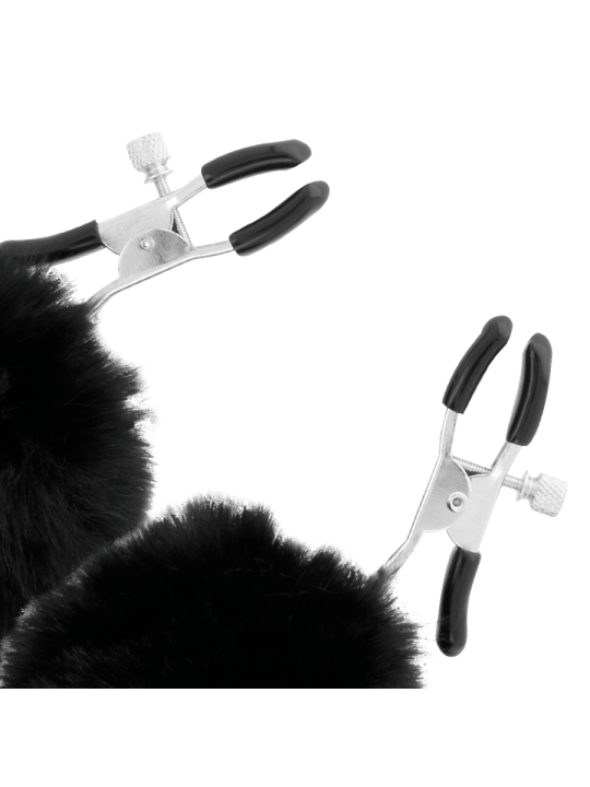 DARKNESS PINZAS PARA PEZONES CON POMPONES 1