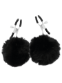 DARKNESS PINZAS PARA PEZONES CON POMPONES 1