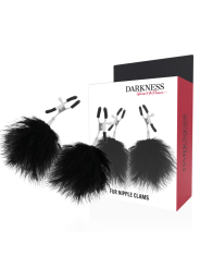 DARKNESS PINZAS PARA PEZONES CON POMPONES 2