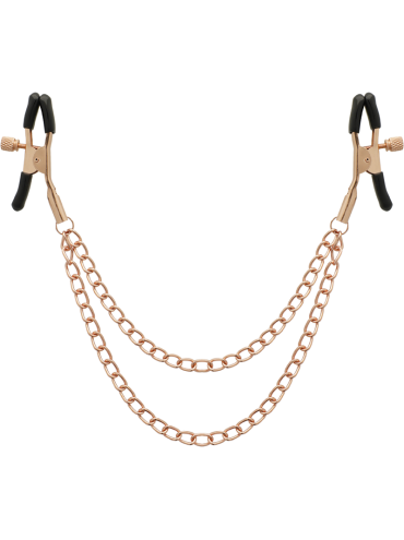 BEGME BLACK EDITION PINZAS PEZONES CON CADENA