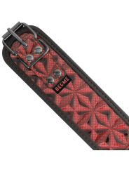 BEGME RED EDITION COLLAR CON CADENAS Y PINZAS PEZONES CON FORRO DE NEOPRENO