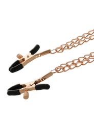COQUETTE CHIC DESIRE FANTASY PINZAS METALICAS PEZONES CON CADENA