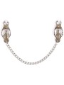 OHMAMA FETISH PINZAS METALICAS CON CADENA