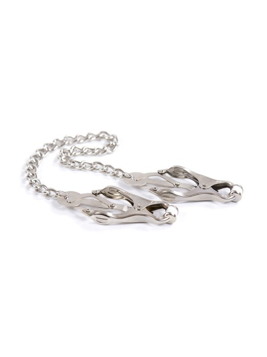 OHMAMA FETISH PINZAS METALICAS CON CADENA