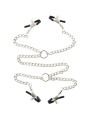 OHMAMA FETISH 4 PINZAS PEZONES CON CADENAS