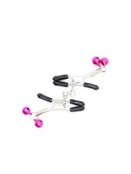 OHMAMA FETISH PINZAS PEZONES CON CASCABEL ROSA