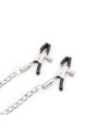 OHMAMA FETISH MORDAZA DE ANILLA CON CADENAS Y PINZAS PEZONES
