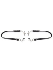 OHMAMA FETISH PINZAS CLITORIS CON CORREAS PIERNAS