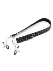 OHMAMA FETISH PINZAS CLITORIS CON CORREAS PIERNAS