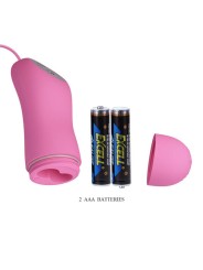 PRETTY LOVE PINZAS CON VIBRACION Y ELETROSHOCK ROSA