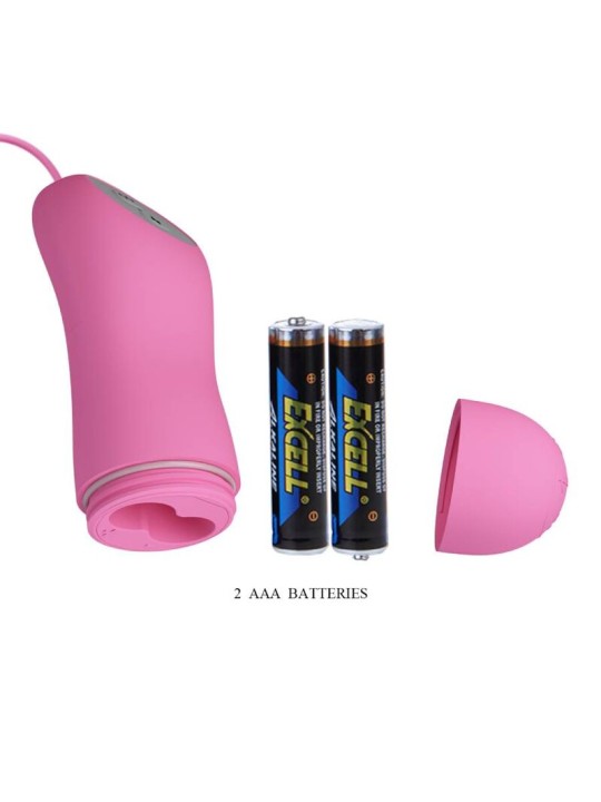 PRETTY LOVE PINZAS CON VIBRACION Y ELETROSHOCK ROSA