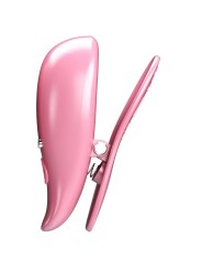PRETTY LOVE LEAF PINZAS VIBRATORIAS PARA PEZONES ROSA