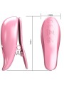 PRETTY LOVE LEAF PINZAS VIBRATORIAS PARA PEZONES ROSA