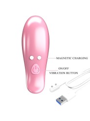 PRETTY LOVE LEAF PINZAS VIBRATORIAS PARA PEZONES ROSA