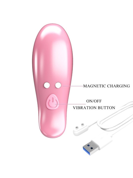 PRETTY LOVE LEAF PINZAS VIBRATORIAS PARA PEZONES ROSA