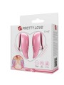 PRETTY LOVE LEAF PINZAS VIBRATORIAS PARA PEZONES ROSA