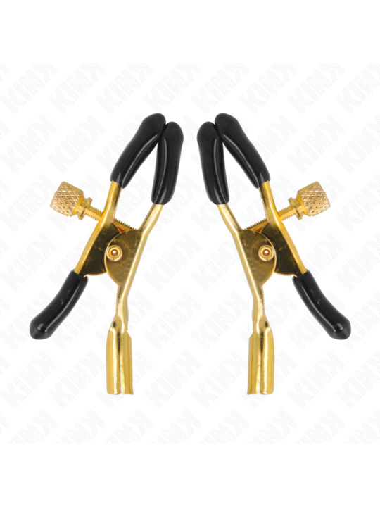 KINK PINZAS PARA PEZONES DORADO 6 CM