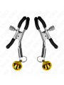 KINK PINZAS PARA PEZONES CON CAMPANILLA DORADA 6 CM
