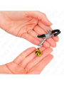 KINK PINZAS PARA PEZONES CON CAMPANILLA DORADA 6 CM