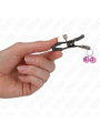 KINK PINZAS PARA PEZONES CON DOBLE CAMPANILLA ROSA 6 CM