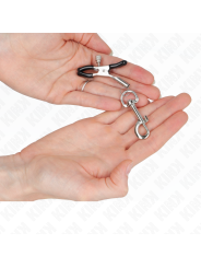 KINK PINZAS PARA PEZONES CON GANCHO 6 CM