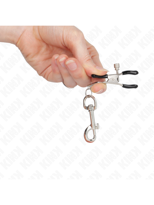 KINK PINZAS PARA PEZONES CON GANCHO 6 CM