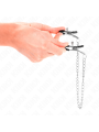 KINK PINZAS PARA PEZONES CON CADENA FINA 30 CM
