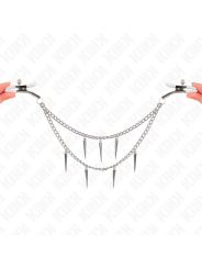 KINK PINZAS PARA PEZONES CON CADENA DE PUAS 30 CM