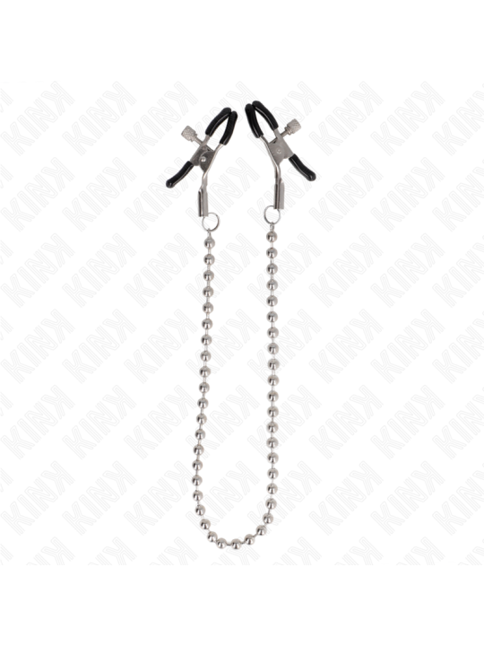 KINK PINZAS PARA PEZONES CON CADENA DE BOLAS 30 CM
