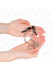 KINK PINZAS PARA PEZONES CON CADENA DE BOLAS 30 CM