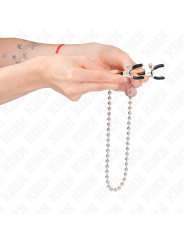KINK PINZAS PARA PEZONES CON CADENA DE BOLAS 30 CM
