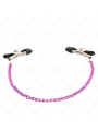 KINK PINZAS PARA PEZONES CON CADENA VIOLETA 30 CM
