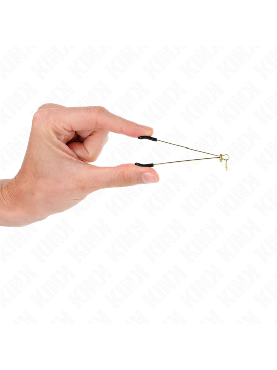 KINK PINZAS PARA PEZONES FINA DORADO 7 CM