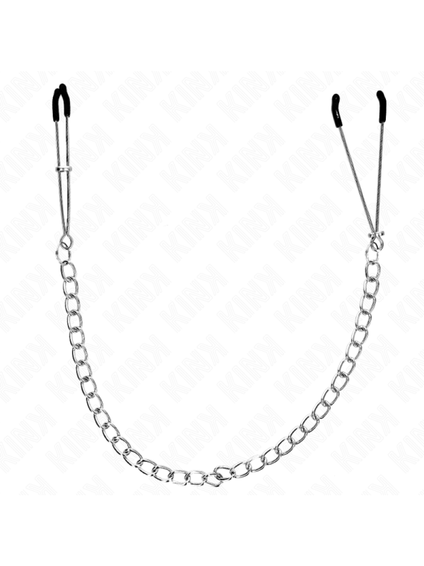 KINK PINZAS PARA PEZONES FINA CON CADENA GRUESA 30 CM