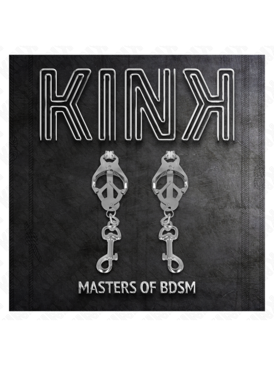 KINK PINZAS PARA PEZONES ESTILO JAPONES CON GANCHOS