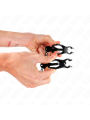 KINK PINZAS PARA PEZONES ESTILO JAPONES CON CADENA NEGRO 30 CM