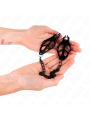 KINK PINZAS PARA PEZONES ESTILO JAPONES CON CADENA NEGRO 30 CM