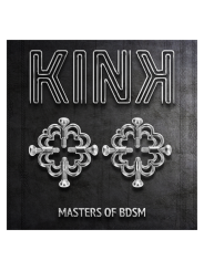 KINK PINZAS PARA PEZONES FLOR METALICA