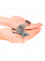 KINK PINZAS PARA PEZONES Y CLITORIS CON CADENA 30 CM MODELO 1