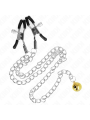 KINK PINZAS PARA PEZONES CON CAMPANA DORADO Y CADENA 30 CM