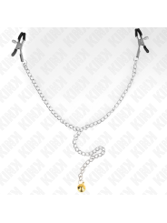 KINK PINZAS PARA PEZONES CON CAMPANA DORADO Y CADENA 30 CM