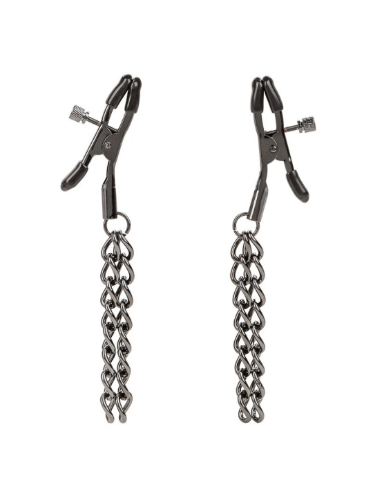 CALEXOTICS EUPHORIA PINZAS PEZONES CON CADENA 145 CM