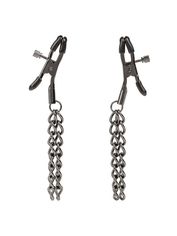 CALEXOTICS EUPHORIA PINZAS PEZONES CON CADENA 145 CM